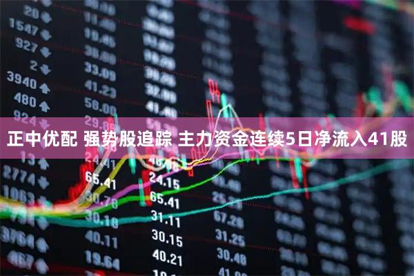 正中优配 强势股追踪 主力资金连续5日净流入41股